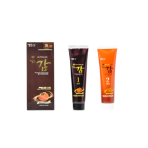 순한새치염색약 젤존감 트리트먼트 컬러크림 3N흑갈색, 3N(어두운 갈색), 1개