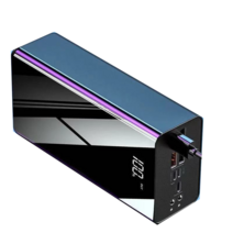 보조배터리 대용량 휴대용 캠핑용 고속충전 멀티, 레드 5 고속 충전, 100000mAh