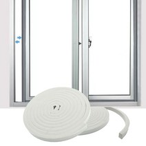 기타 실외용 방수 문풍지 창문 창틀 틈새 외풍 방지 유리창 방문 창틈 단열 방음 PVC문풍지, 문풍지 방수실외용, 1개