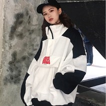 브랜드없음 남여고용 루즈핏 기모안감 힙합자켓 스트릿패션