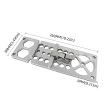 목공 각도 중지 90도 직각 가이드 레일 클램프 전기 원형 톱 Trasaw 커팅 보드 도구, 01 Angle Stop