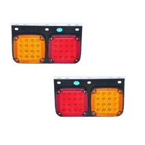 대성부품/LED 91A 데루등/24V/개조용/현대트럭/데루등/테일램프/화물차/대형트럭/빽등/후미등/리어램프/삼성/11톤/18톤/카고/레미콘/덤프/브레이크등/구형트럭/추레라/램프/8, LED 91A데루등(1세트);