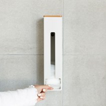 펀타스틱펀타스틱 봉투 디스펜서 함 수납 접기 봉지 비닐 주방 쓰레기 4W9BF589, 1개, 화이트