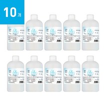 조이수 초순수 3차 살균 정제수 증류수 500ml 10개 지게차 배터리 화장품 의료용 가습기 냉각수, 단품