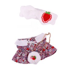 PKTOYS DIY 귀여운 예쁘다 오가닉 애착 오리 인형옷 만들기, Y28, 30cm
