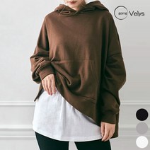 0 velys [레이어드티 1+1 세트] 간편하고 똑똑한 페이크 레이어드 티 KMB0036
