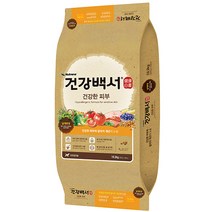 건강백서 전연령 생선 건강한 피부 애견사료, 피부/털 개선, 10.2kg, 1개