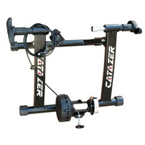 고정식 안전바 평 로라 땀받이훈련용 실내자전거타기 스마트로라 트레이너 mtb 롤러, 검은색