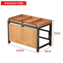 원목매대 마트매대 진열매대 야채매대 과일매대 경사매대 가판대 마트 나무평대 진열 선반 행사매대 진열대 야채 과일, B