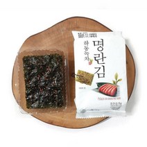 명란김 16봉/24봉/36봉/48봉/72봉 국산 녹차 명란 김 명란맛김 식탁김 도시락김 자취생 반찬 밑반찬 대용량 명절선물 설선물 설날선물 추석선물 부모님선물 효도선물, 명란김 6gx16