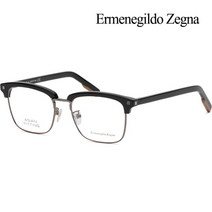 룩플러스 제냐 안경테 EZ5139F 001 명품 사각 하금테 반뿔테