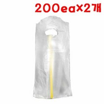 비닐캐리어 1구 200개 X 2개 일회용캐리어 테이크아웃, 본상품선택, 본상품선택