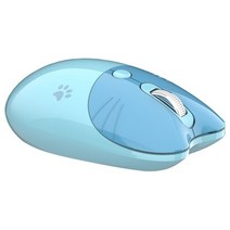 H7EC 무선 마우스 2.4G 슬림 USB 수신기 휴대용 모바일 컴퓨터 PC 노트북 데스크탑, [07] Blue