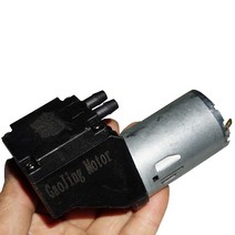 1마력모터 수중펌프 양수기555 모터 12V 오일 프리 피스톤 공기 펌프 진공 음압 15V 포장 기계, 한개옵션0