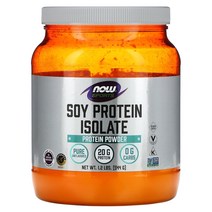 나우푸드 Sports 분리 대두 단백질 무맛 544g(1.2lbs)