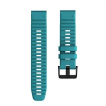 가민 피닉스 스트랩 7X 5X 7 퀵 릴리스 실리콘 스티커 가죽 호환용 시계줄 26mm, R