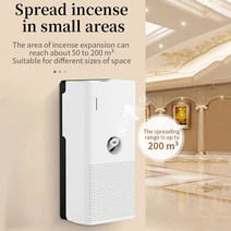 전자 자동디퓨저 벽걸이 디스펜서 120ml 아로마 디퓨저 엘리베이터 화장실 용 소형 향수 디퓨저 벽걸이 형 아로마 테라피 기계 에센셜 오일 디퓨저, 영국 플러그 블랙