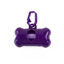 이케아분리수거함 진공음식물쓰레기통 가정용 재활용 분리수거함 애완 동물 강아지 똥 가방 뼈 모양 디스펜서 폐기물 쓰레기 캐리어 홀더 디스펜서 똥 가방 개 쓰레기 청소 도구 56, 자주색