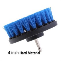 쇼파용 전기매트 전기 드릴 브러시 클리너 키트 청소 카펫 가죽 유리 자동차 타이어 실내, 4inch blue