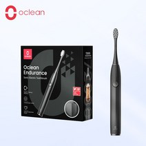 음파전동칫솔 진동칫솔 $20-$3 code:AEKR3B Oclean Endurance 스마트 소닉 칫솔 키트 세트 충전식 자동, 05 Endurance Black