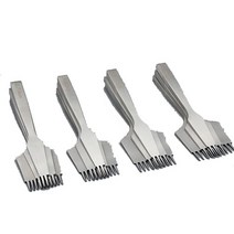 [공방공구] 고급 유럽형 사선치즐 3.85mm 세트 2+5+10날 가죽공구 가죽공방공구