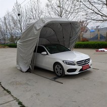 접이식차고 주차천막 개인 간이 차고용 야외 대형 차양막 캐노피, 5.6그레이