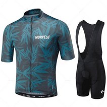 팻바이크 펫바이크 광폭타이어 바퀴큰 자전거 2023 Morvelo 사이클링 저지 세트 남자 의류 여름 반팔 퀵 드라이 MTB 슈트 Ropa Maillot Ciclismo Estiv, jersey set 3_3XL