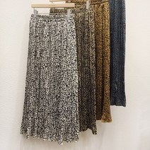 호피플리츠스커트 가을호피치마 레오파드치마 호피치마 호피롱치마 호피맥시치마