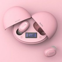 아이리버 TWS 비틀 ITW-G4 완전무선 블루투스 이어폰, 핑크