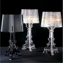 카르텔 Kartell 심플한 스탠드 아크릴 조명 램프 거실 침실 서재, 73x37cm, 오렌지