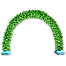 은박 아치 가랜드 단색 그린 풍선 매장 입구 장식, 단품