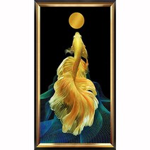 히여 보석 십자수 DIY 패키지 3D 90여종 도안 소형 중형 대형 시리즈, 1세트, 57. 잉어의 꿈 BH-271