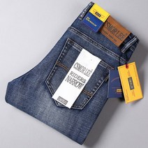 남자 그레이진 슬림 일자핏 청바지 스판 K2030201