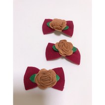 [그레이스 샵 ]핸드메이드 핀 까멜리아 꽃 자동핀 헤어핀