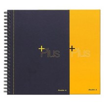 (주)오피스넥스 더블에이 플러스좌철노트 A5(노랑)_Nex (7704005)