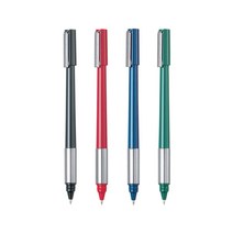 펜텔 유성볼펜 1.0mm 라인스타일 BK708 12개입, 12개, 블랙 (BK708 A)