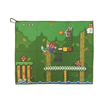 HYZER HOUND DISCS 마리오 월드 디스크 골프 타올 | 디스크를 건조하게 유지