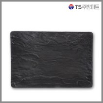 [돌산멜라민] 퓨전토기 돌무늬 웰빙직사각 스끼다시접시 - (업소용그릇 멜라민그릇 예쁜그릇 식당접시), 스끼다시 접시