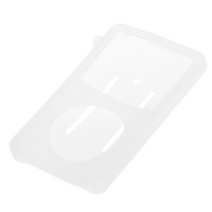 휴대용 쉘 운반 케이스 호환 시설 포드 클래식 80GB 120GB 최신 6 세대 160GB 땀 방지 홀더, 하얀색