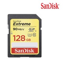파나소닉 루믹스 DMC-GX85 카메라 호환 MLC 메모리카드 128GB, 선택하세요, san extrem SD카드 128GB