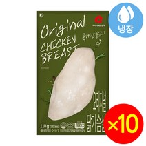 마니커F&G 오리지널 닭가슴살, 110g, 10개