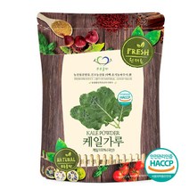 푸른들판 국내산 케일 가루 분말 파우더 100% 채소 케일잎 차 HACCP 인증, 500g, 1개, -, -