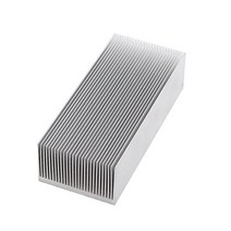 uxcell® 알루미늄 방열기 방열핀 150x69x37mm 실버톤
