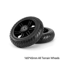 스케이트보드 롱보드 인클로저 전기 전동 롱보드 휠 바퀴 부품 103, 2pcs 165mm 타이어, 2개