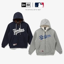 뉴에라 AP 13338678 13338679 MLB 쿠퍼스타운 스크립트 후드 집업, 없음