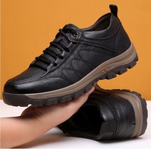 엔티랄라 가죽구두 남성 구두 등산화 빈티지 캐주얼 슈즈 운동화 노동 보장화 편안한 부드러운 가죽 양질의 재료 솜털이 있는 가을 겨울