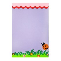 교실환경공간꾸미기 펠트 메모판액자보드 보라색(중)