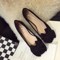 SAMARA 사이즈 봄 라운드 사계절 추백 단화 레오파드 펌프스 여성 플랫 로퍼 패션