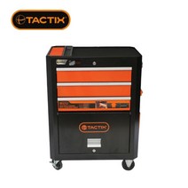 이동식공구함 연장공구통 서랍형 TACTIX 3단캐비넷, 단품