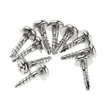 shangren 10pcs 피아노 수리 키보드 악기 액세서리 용 고정 마운트 나사, 설명, 설명, 금속